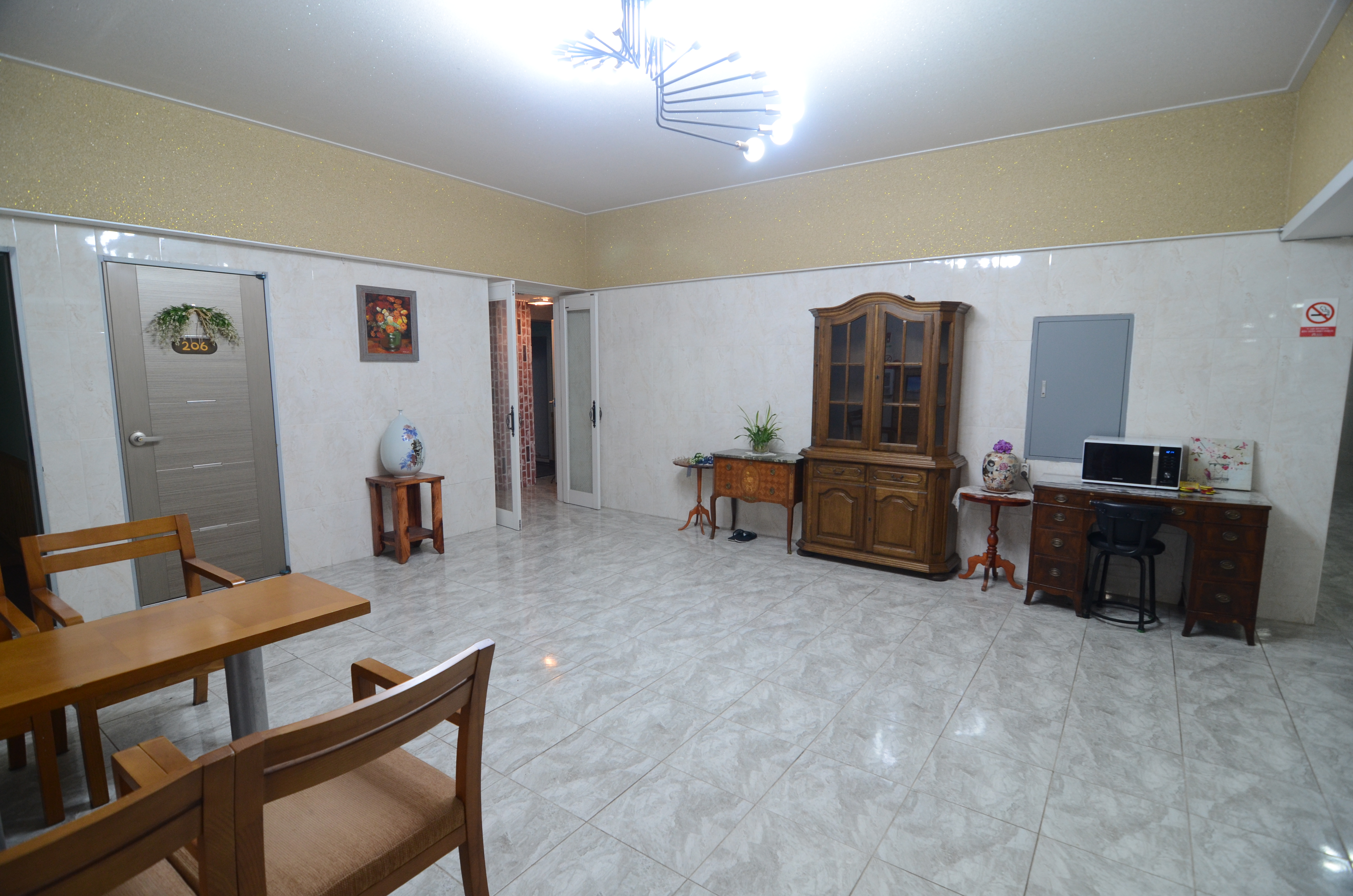 계룡산의 아침 민박3