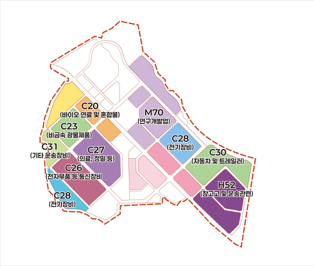 탄천 스마트일반산업단지 안내도1