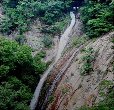 동학사은선폭포