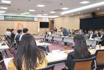 2025년 7월 29일 2025년 학교운영위원장과의 간담회 [대백제실] 이미지