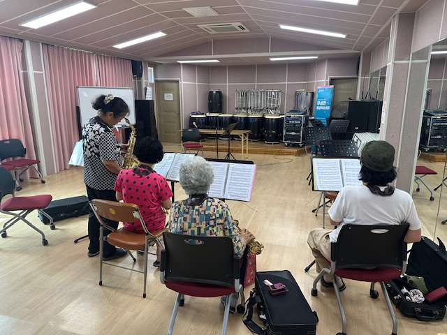 [우성면 평생학습센터] 2025년 하반기 우성의 바람, 색소폰