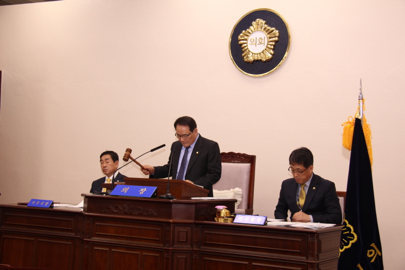 공주시의회 제182회 임시회 개회 이미지