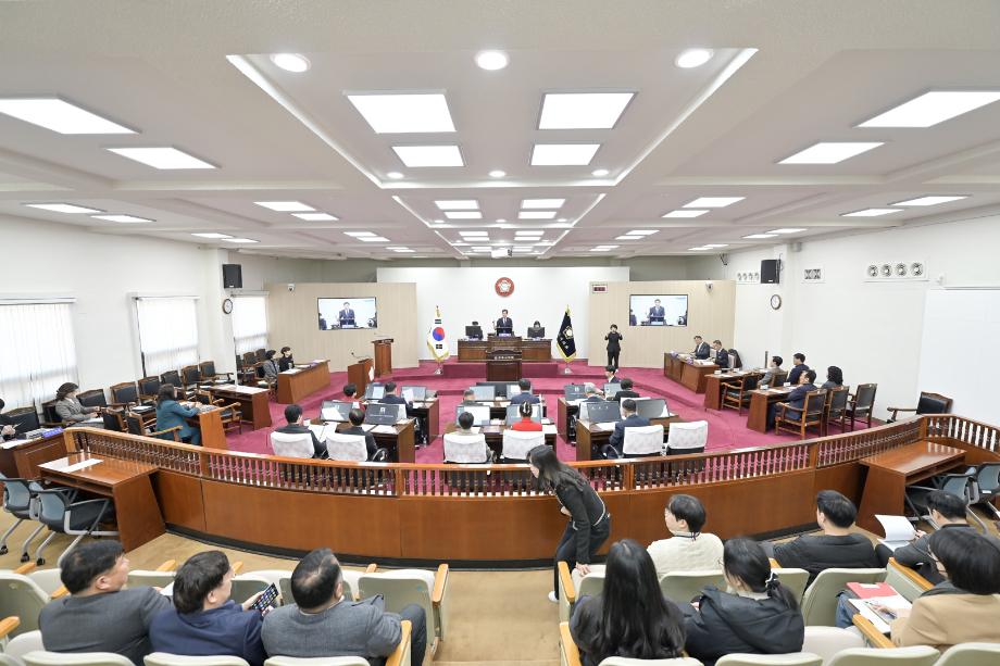 2025년 3월 7일 제257회 공주시의회 임시회 제5차 본회의 이미지