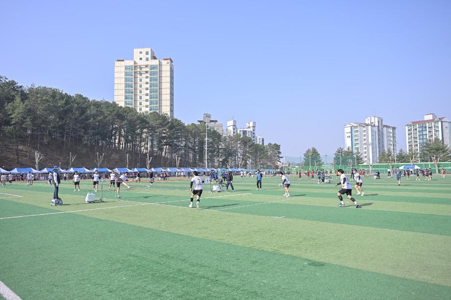 2025년 3월 23일 제12회 백제 무령왕기 초청 족구대회 개회식 이미지