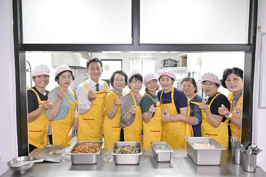 2025년 5월 26일 신관동 적십자 급식봉사활동 이미지