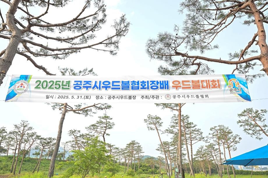 2025년 5월 31일 제24회 우드볼 협회장배 우드볼대회 개회식 이미지