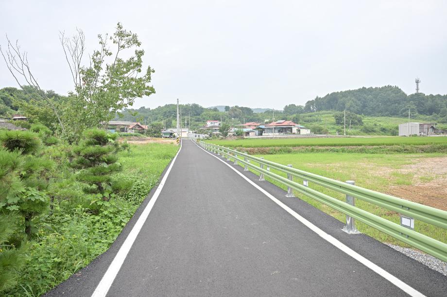 2025년 8월 11일 우성면 대성리 마을안길 확포장공사 준공식 이미지