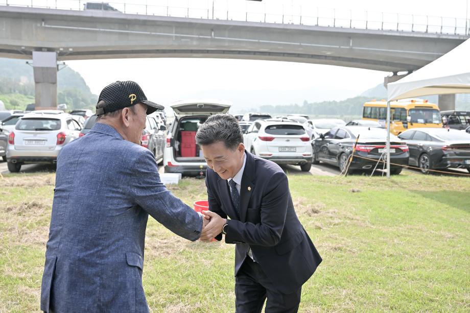 2025년 9월 30일 제9회 공주알밤배 충남그라운드골프대회 개회식 이미지