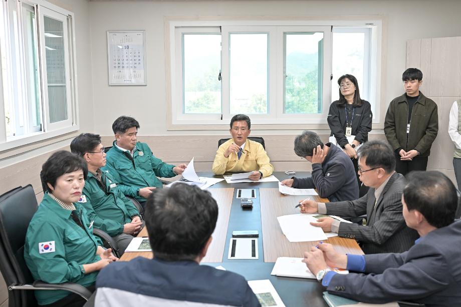 2025년 10월 29일 제261회 공주시의회 임시회 현장방문 이미지