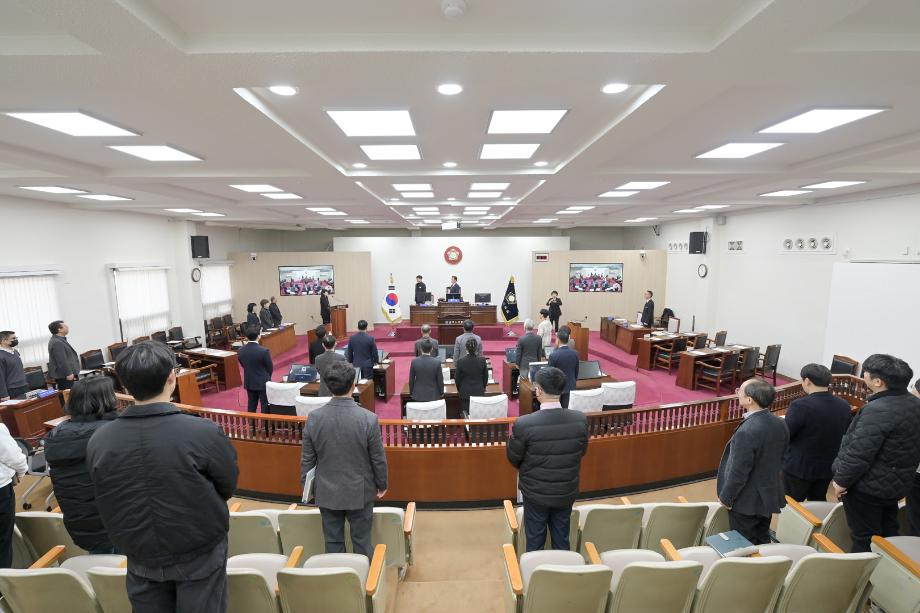 2026년 1월 19일 제263회 공주시의회 임시회 제1차 본회의 이미지