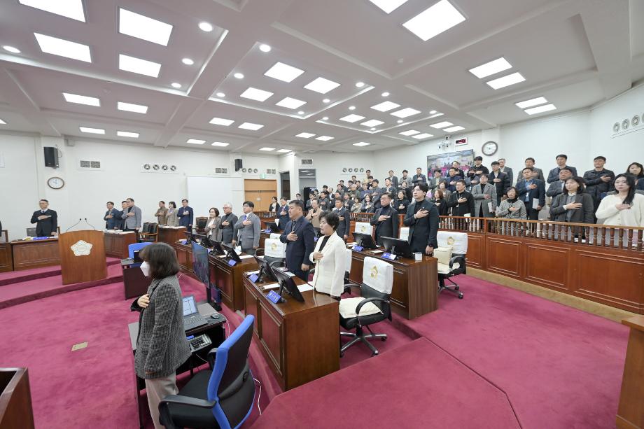 2026년 3월 16일 제265회 공주시의회 임시회 제1차 본회의 이미지